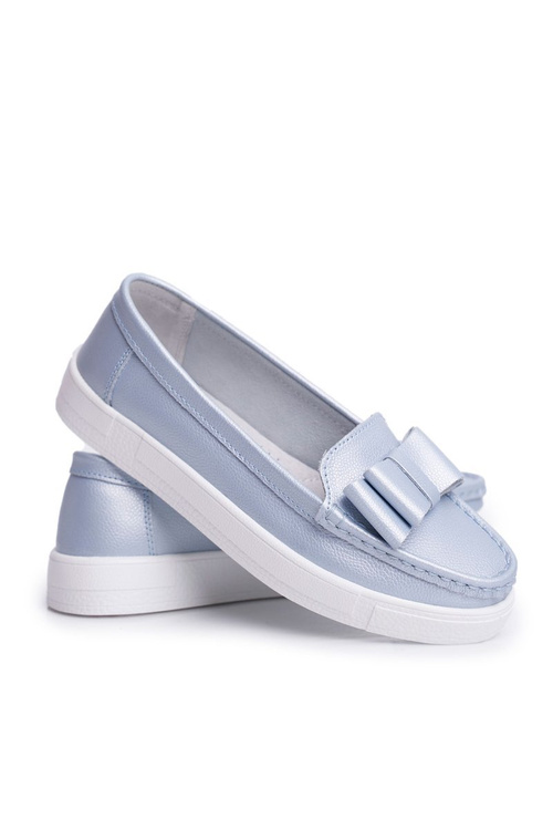 Жіночі шкіряні мокасини Blue Lovren