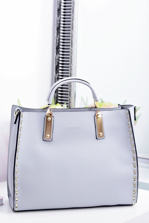 Синя прямокутна жіноча сумка Monnari