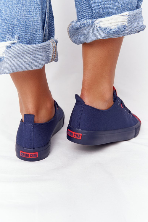 Жіночі кросівки BIG STAR HH274676 темно-сині