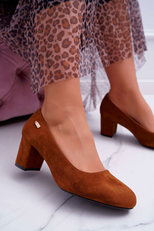 Замшеві туфлі Sergio Leone Camel Suede