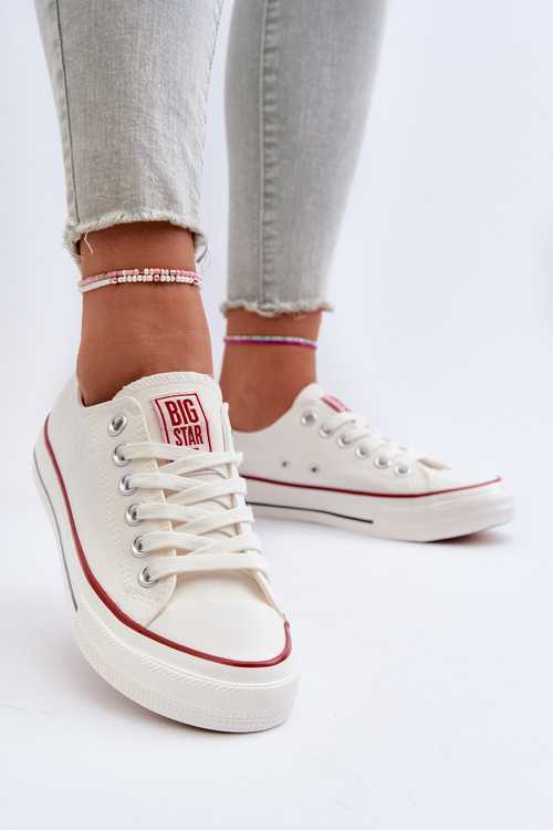 Низькі жіночі кросівки Big Star NN274274 Білі
