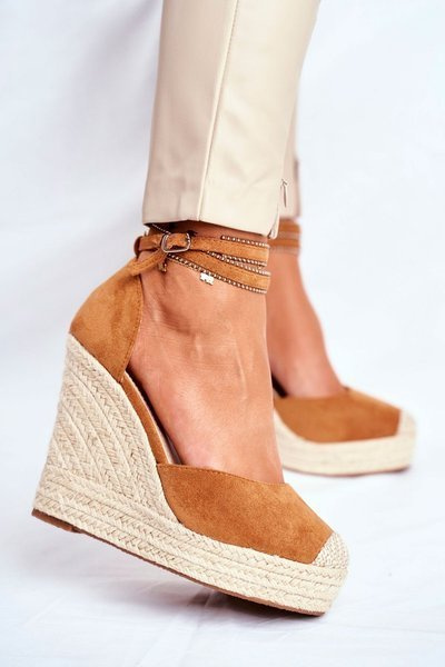 Жіночі босоніжки на Anchor Flax Camel Canterola
