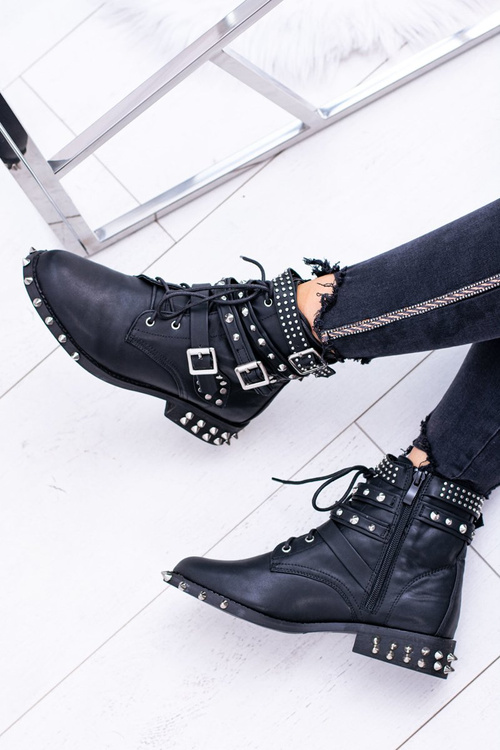 Жіночі черевики Lu Boo Verona з шипованими скельними пряжками