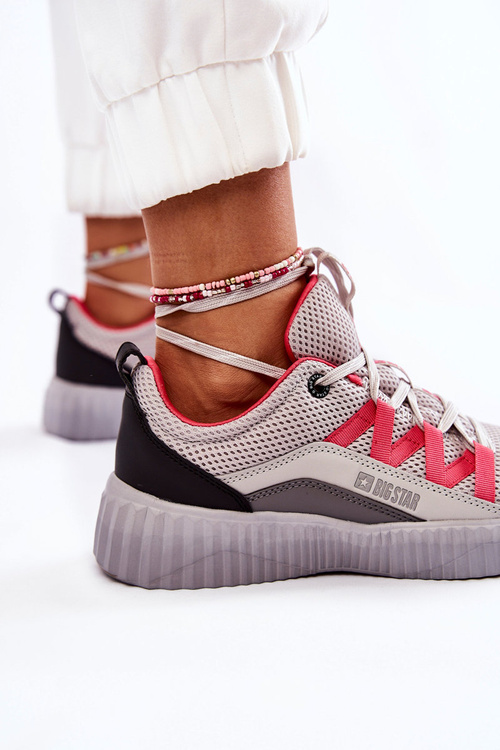Жіноче спортивне взуття Sneakers Big Star KK274060 Grey