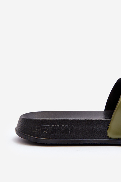Чоловічі класичні шльопанці Big Star LL174458 Хакі