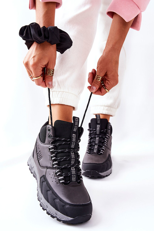 Трекінгові черевики Big Star II274454 Чорні