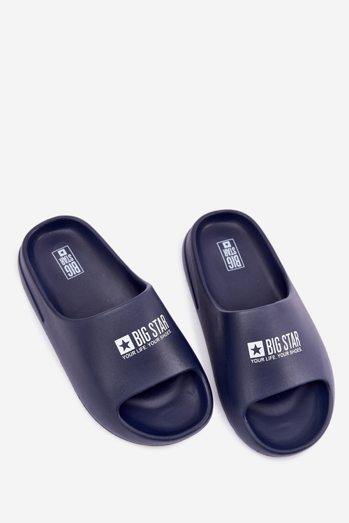 Чоловічі Пінні Сандалі З Логотипом Big Star RR174A014 Темно-сині