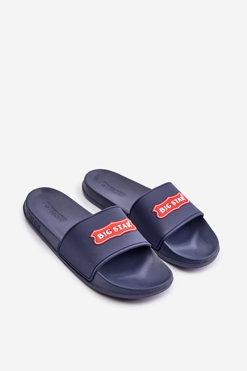 Жіночі тапочки Big Star OO274039 Navy Blue