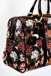 Велика дорожня сумка NOBO M3150-CM20 Flowers чорна