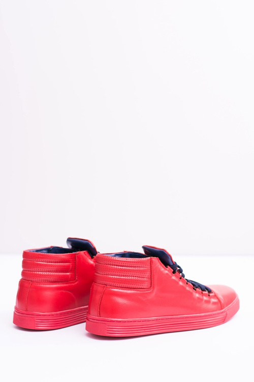 Чоловічі шкіряні тенісні кросівки Red Torres