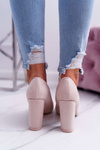 Жіночі босоніжки на шпильці замшеві бежево-малинові