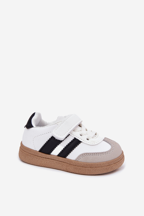 Спортивне Взуття Кросівки Дитячі На Липучках Білі Adelina