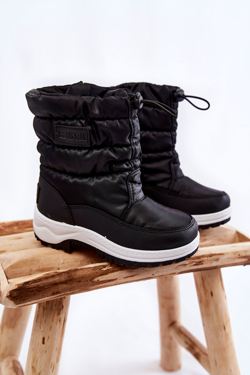 Дитячі снігові черевики на повзунках Big Star KK374235 Чорні