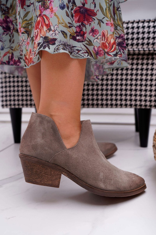 Жіночі весняні шкіряні черевики Cappuccino Anabella