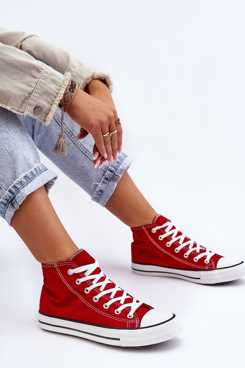 Жіночі класичні високі кросівки Red Remos