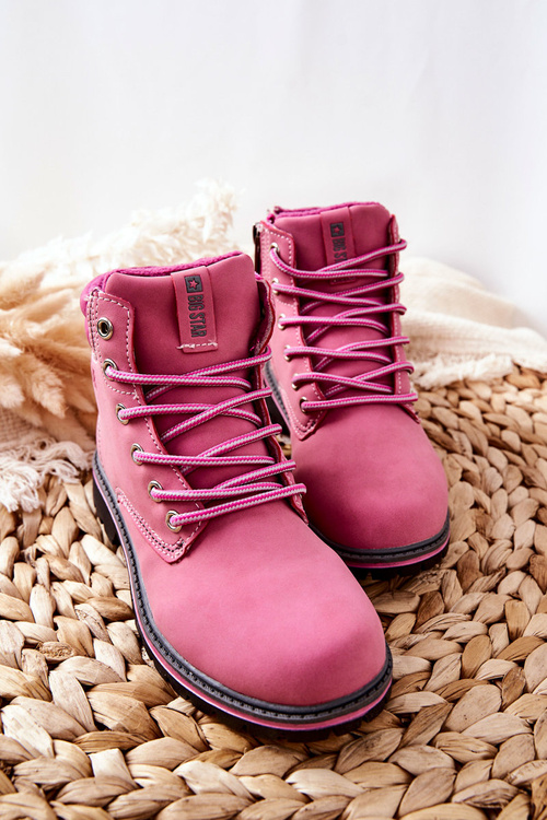 Дитячі черевики Trapper Big Star BB374124BS Рожеві