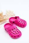 Baby Foam Crocs Slides Pink Percy