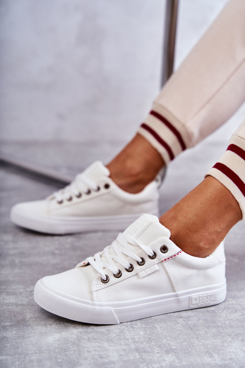 Жіночі низькі кросівки Big Star KK274003 Білі