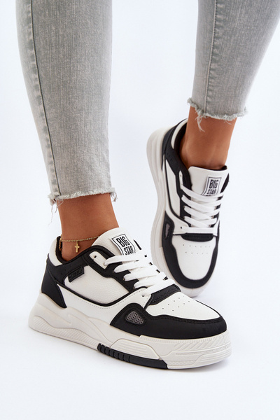 Жіночі кросівки Big Star NN274669 біло-чорні