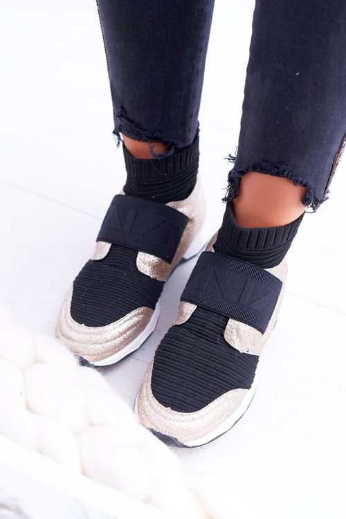 Жіноче спортивне взуття Lu Boo з шкарпеткою Gold Brocade Phantom