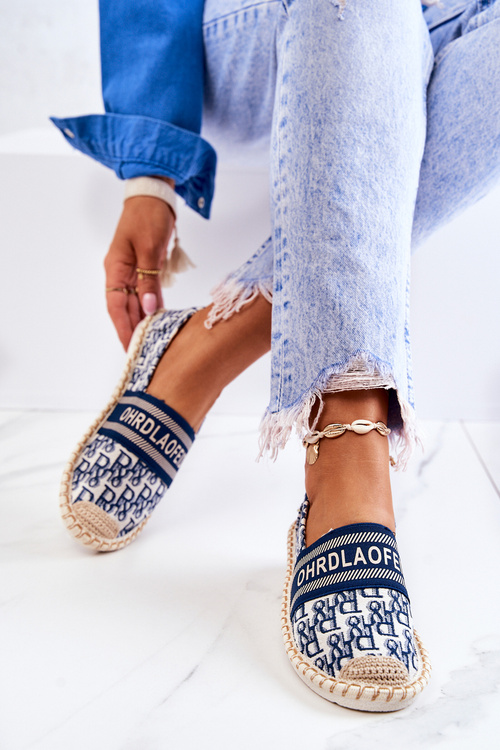 Класичні еспадрільї Blue Warm Time