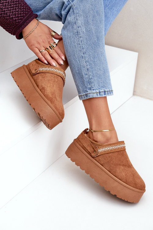 Снігові Черевики З Декоративною Вишивкою Camel Selithria