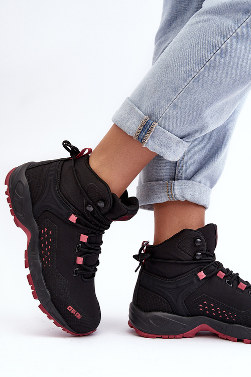 Чоловіче трекінгове взуття Trappers Memory Foam System Black Big Star MM274562