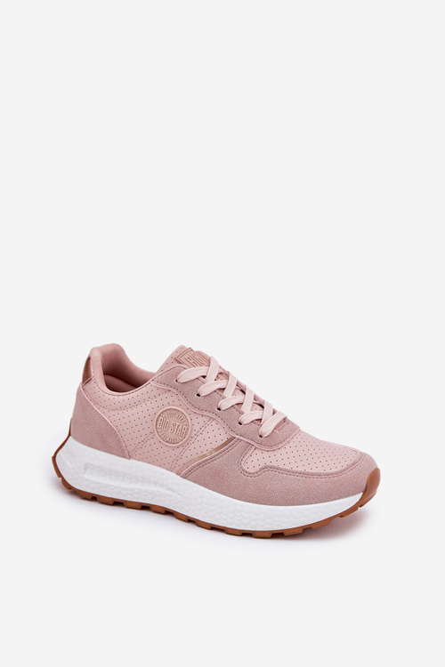 Жіночі Кросівки На Платформі Big Star RR274489 Hi-Poly System Рожеві