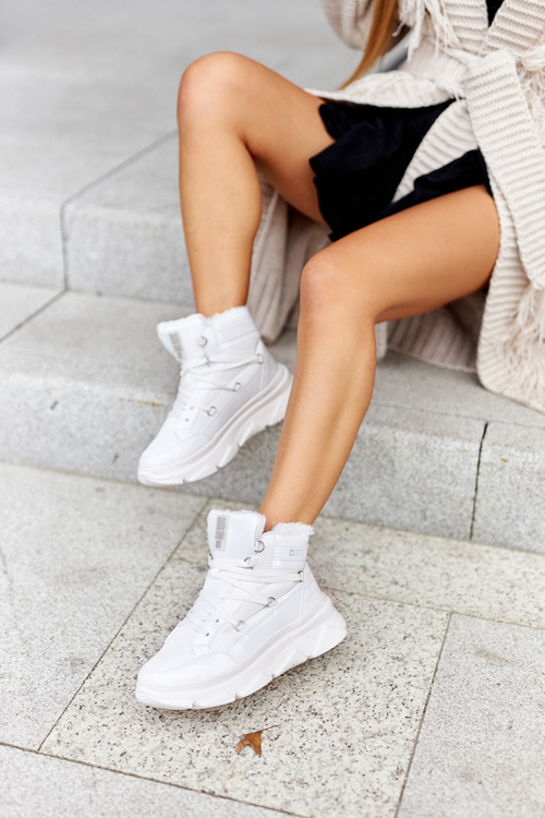 Чоботи утеплені Big Star II274311 Білі