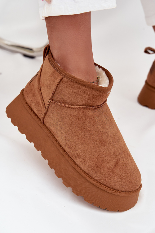 Жіночі зимові черевики на платформі Camel Celyra