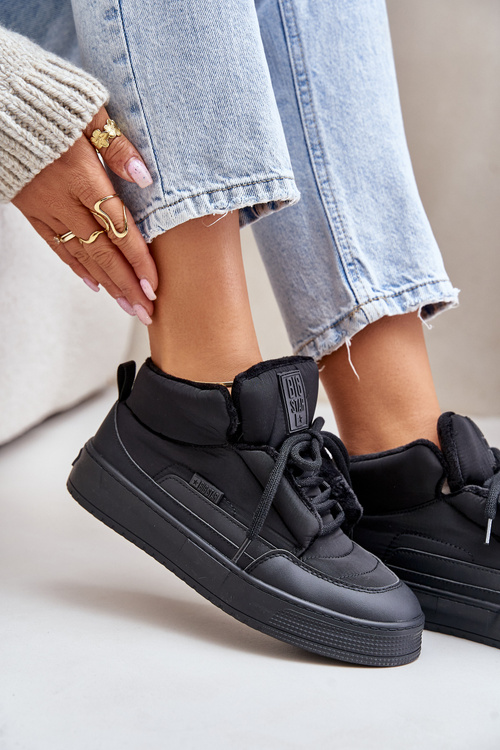 Жіночі зимові черевики Big Star OO274A530 Чорні