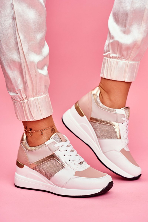 Жіноче спортивне взуття Кросівки White Pink Dillion