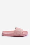 Модні жіночі тапочки Big Star LL274A157 Світло-рожеві