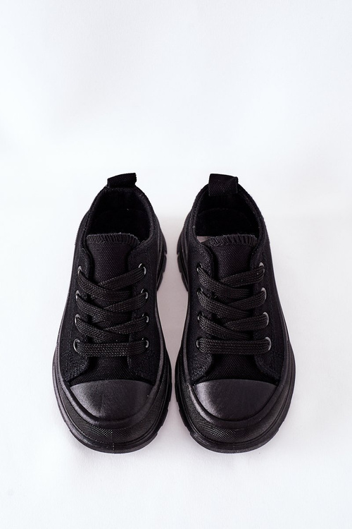 Дитячі кросівки на платформі чорні Travel Time