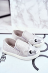 Дитяче взуття Кросівки слипони з мишкою L.Grey Candys