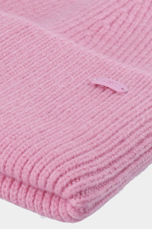 Зимова шапка 4F з переробленими матеріалами 4FAW23ACAPF288-54S Рожева