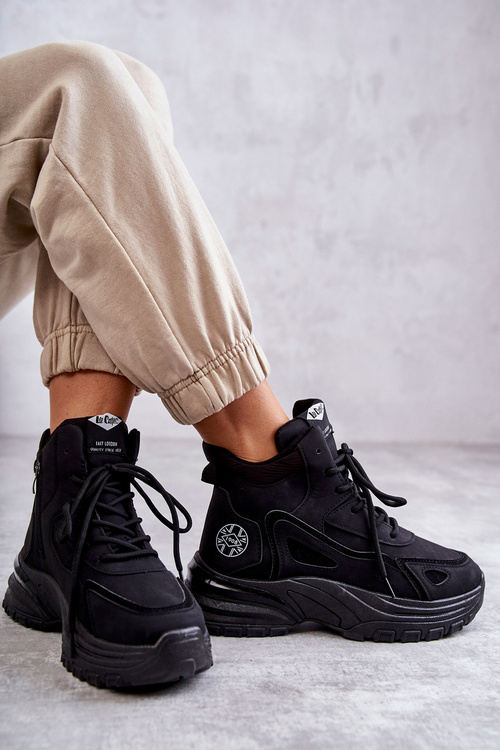 Чоботи на платформі Lee Cooper LCJ-22-44-1353L Black