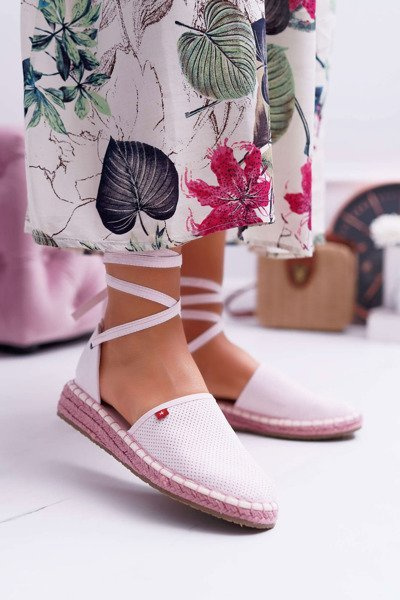 Жіночі еспадрільї Big Star Platform Pink DD274A192