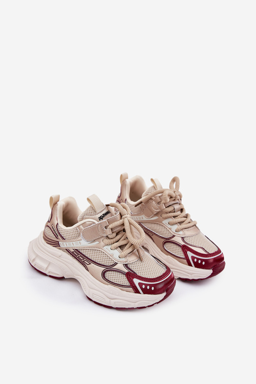 Легкі Дитячі Кросівки На Грубій Підошві Золоті Xairana