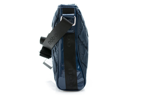 Стьобана темно-синя сумочка Letter Bag Nobo