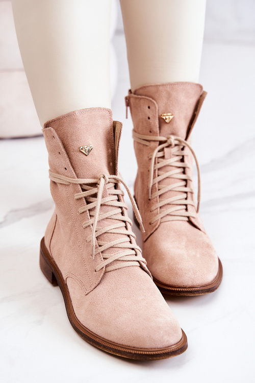 Замшеві чоботи Pink Nicole 2697