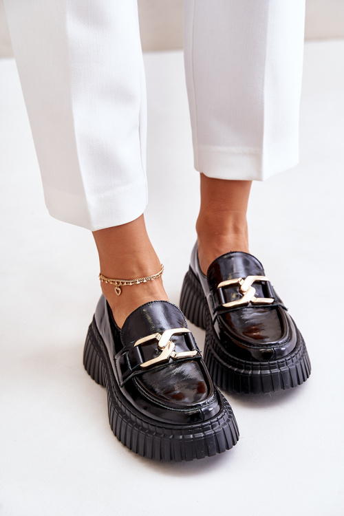 Жіночі лофери Zazoo 20176 з натуральної шкіри темно-зелені