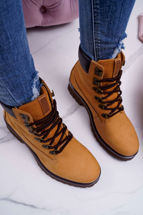 Жіночі черевики Trappers Big Star Camel EE274035