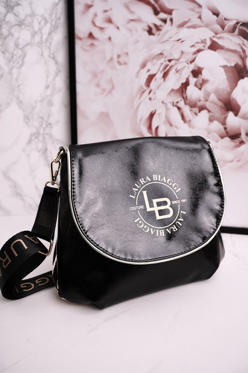 Жіноча сумка LAURA BIAGGI Patent Black