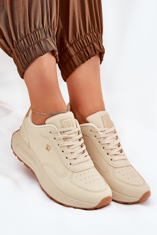 Легке Спортивне Взуття Для Жінок Big Star RR274630 HI-POLY SYSTEM Бежеві