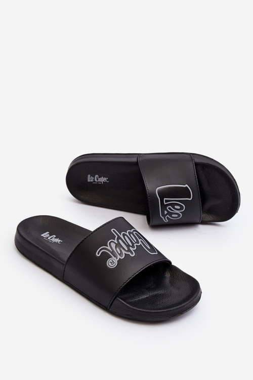 Чоловічі шльопанці Lee Cooper LCW-24-42-2485M Чорні