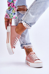 Жіночі кросівки на платформі Lee Cooper LCW-23-31-1804L Рожеві