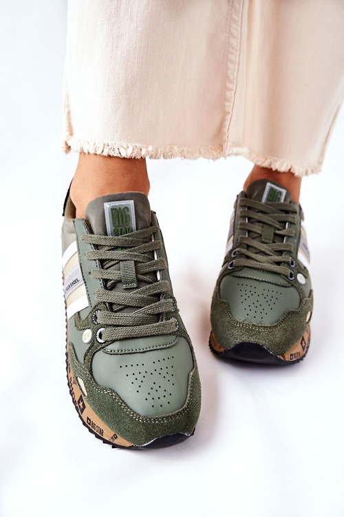 Жіноче спортивне взуття Big Star II274299 Хакі