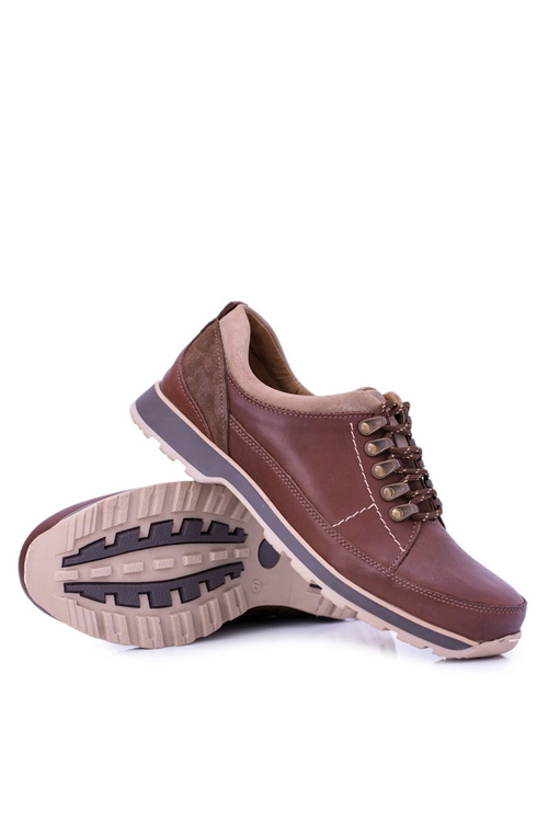 Коричневі чоловічі напівчеревики Ivar