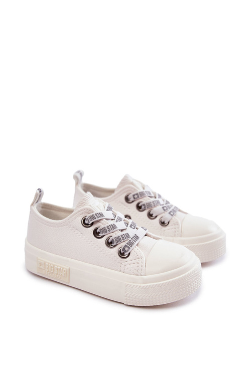 Дитячі шкіряні кросівки BIG STAR KK374060 Білі